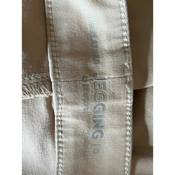Chico's Platinum Jegging Stretch Pants Size Chico 0.5R ( US Small 6) Tan Beige - Picture 7 of 9